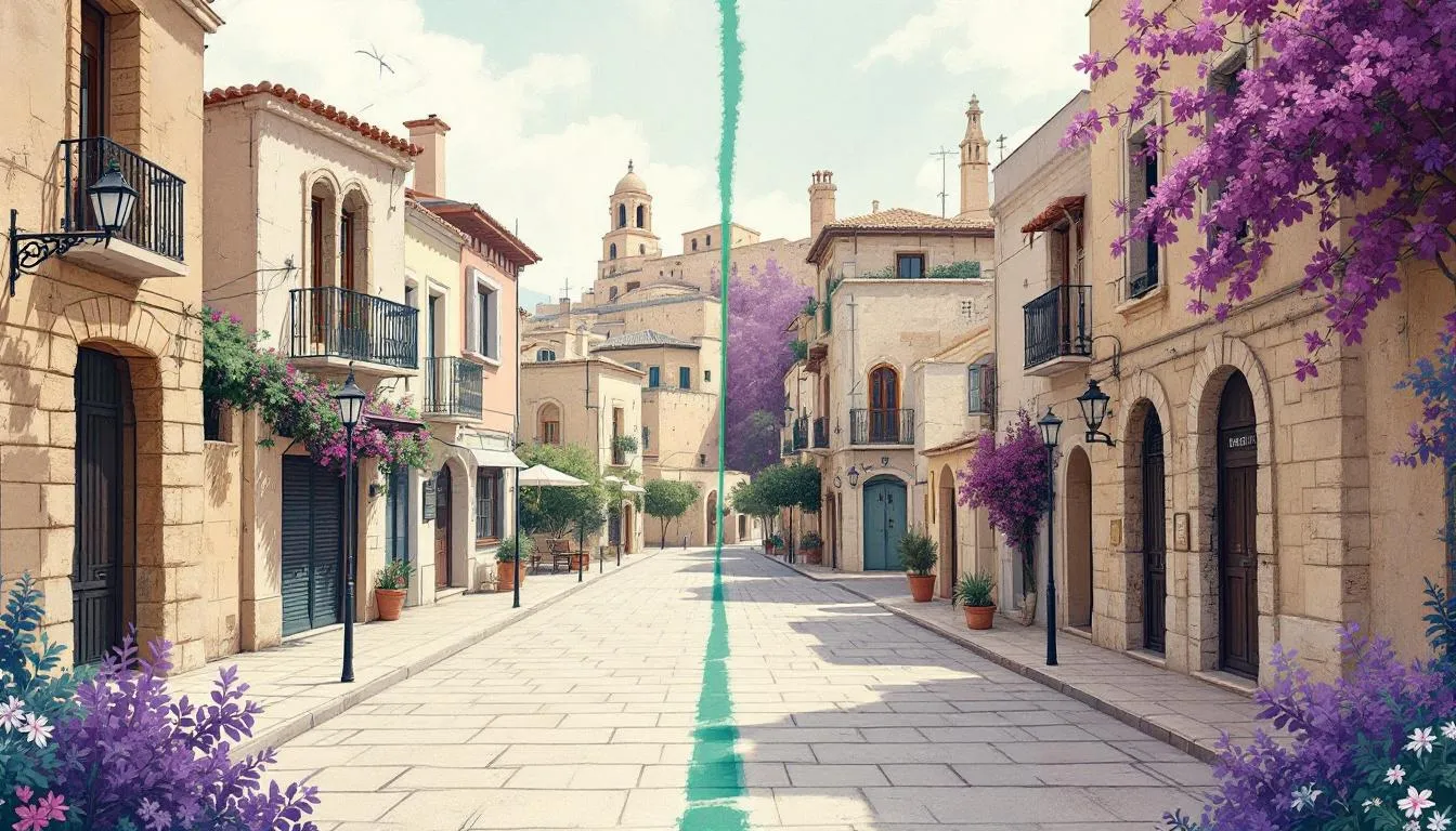 Зелёная линия на Кипре (Πράσινη Γραμμή)